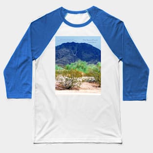 Rain in the Desert Baseball T-Shirt